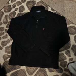 Polo by Ralph Lauren Men's Black Zip-Up Sweater